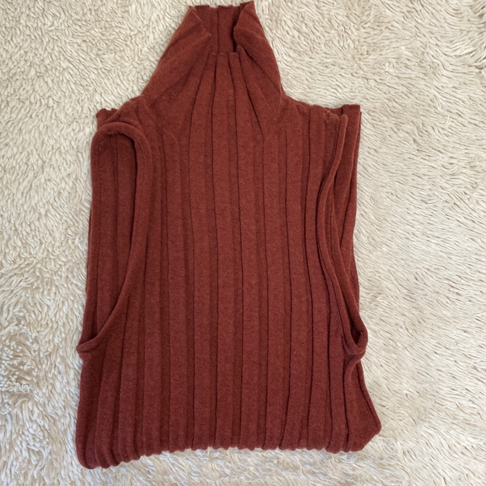 JCrew 365 sleeveless turtleneck